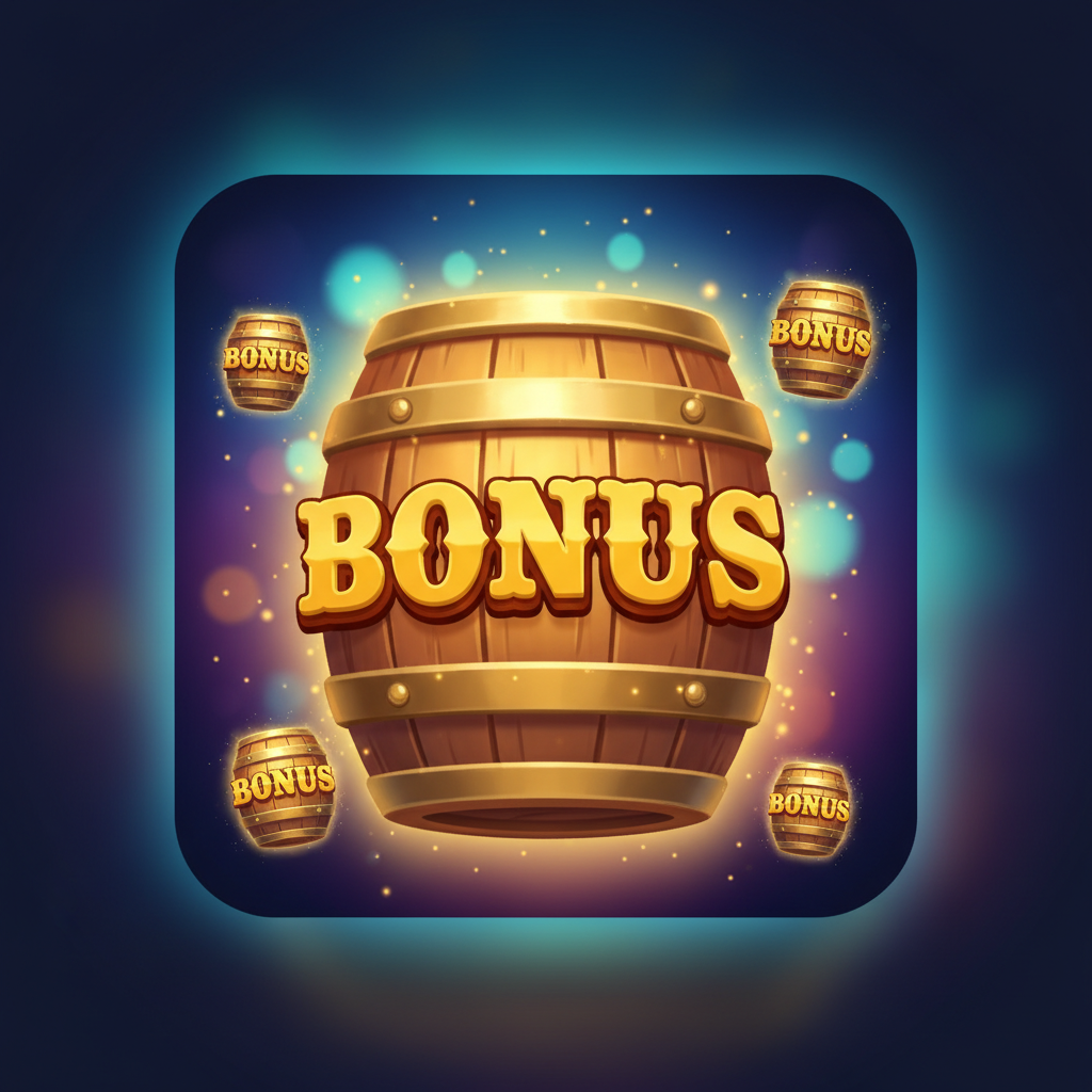 Bonus-tunna i Pirots 3 - triggar bonusspel med 3 symboler