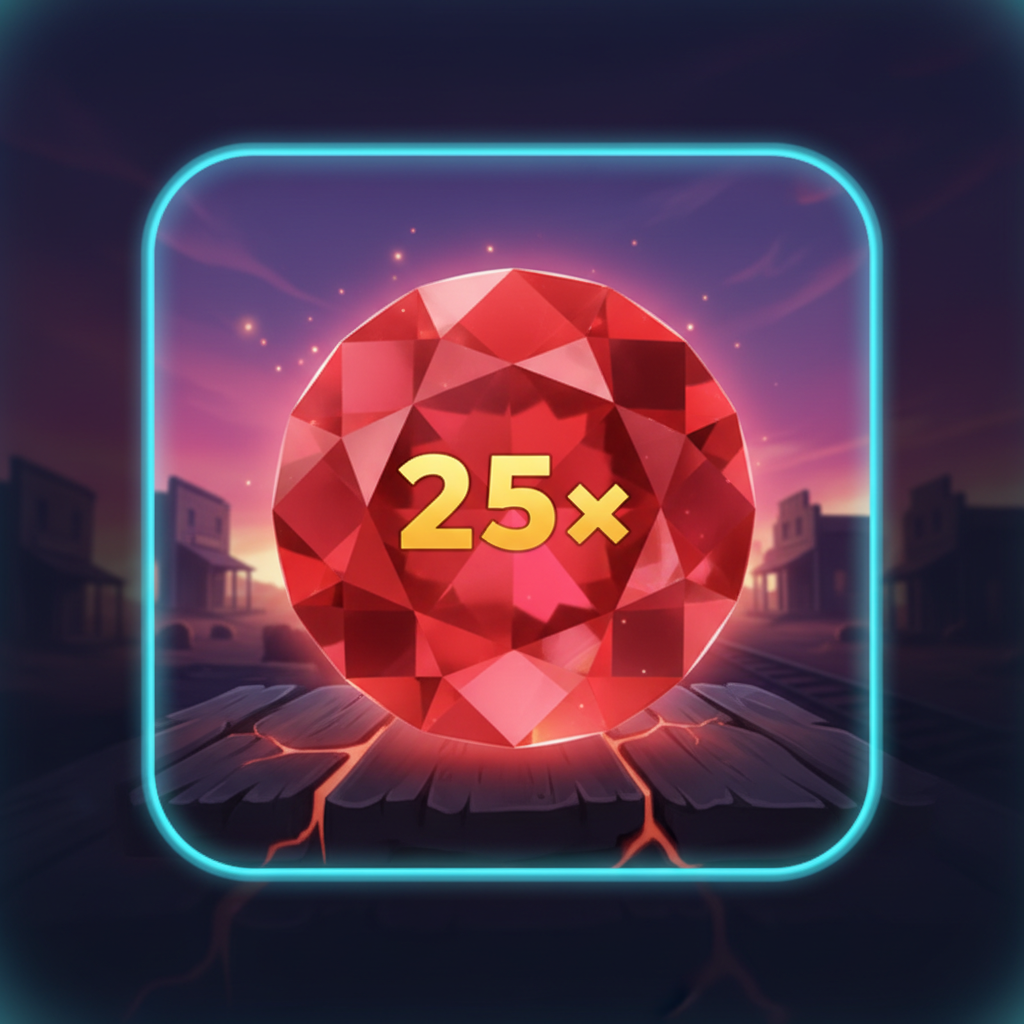 Röd rubin i Pirots 3 - betalar 25x på max nivå