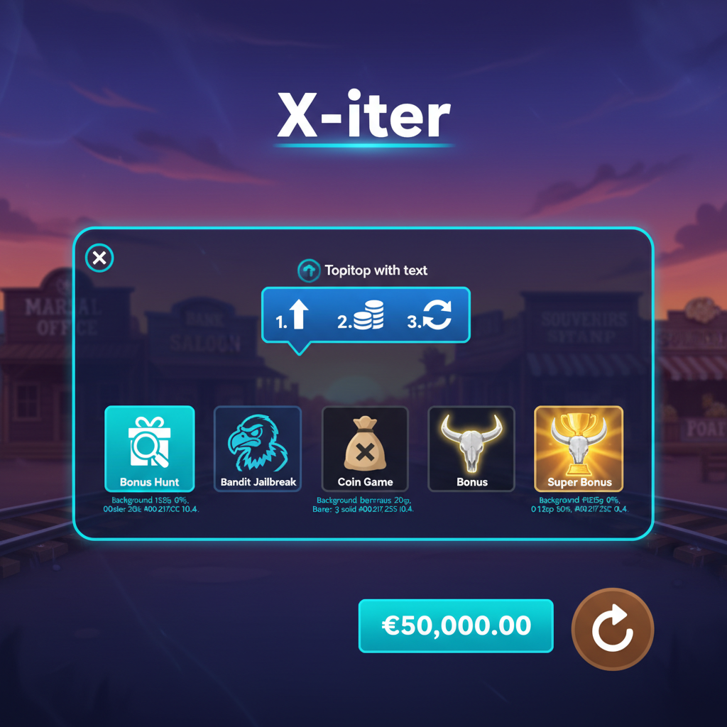 Pirots 3 X-iter bonusköp-gränssnitt med fem valbara lägen från Bonus Hunt till Super Bonus